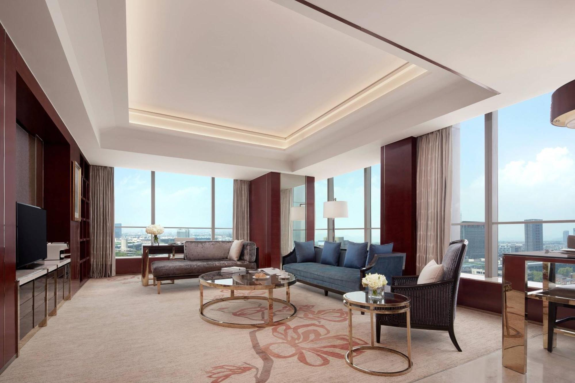 The International Trade City, Yiwu - Marriott Executive Apartments Exteriör bild