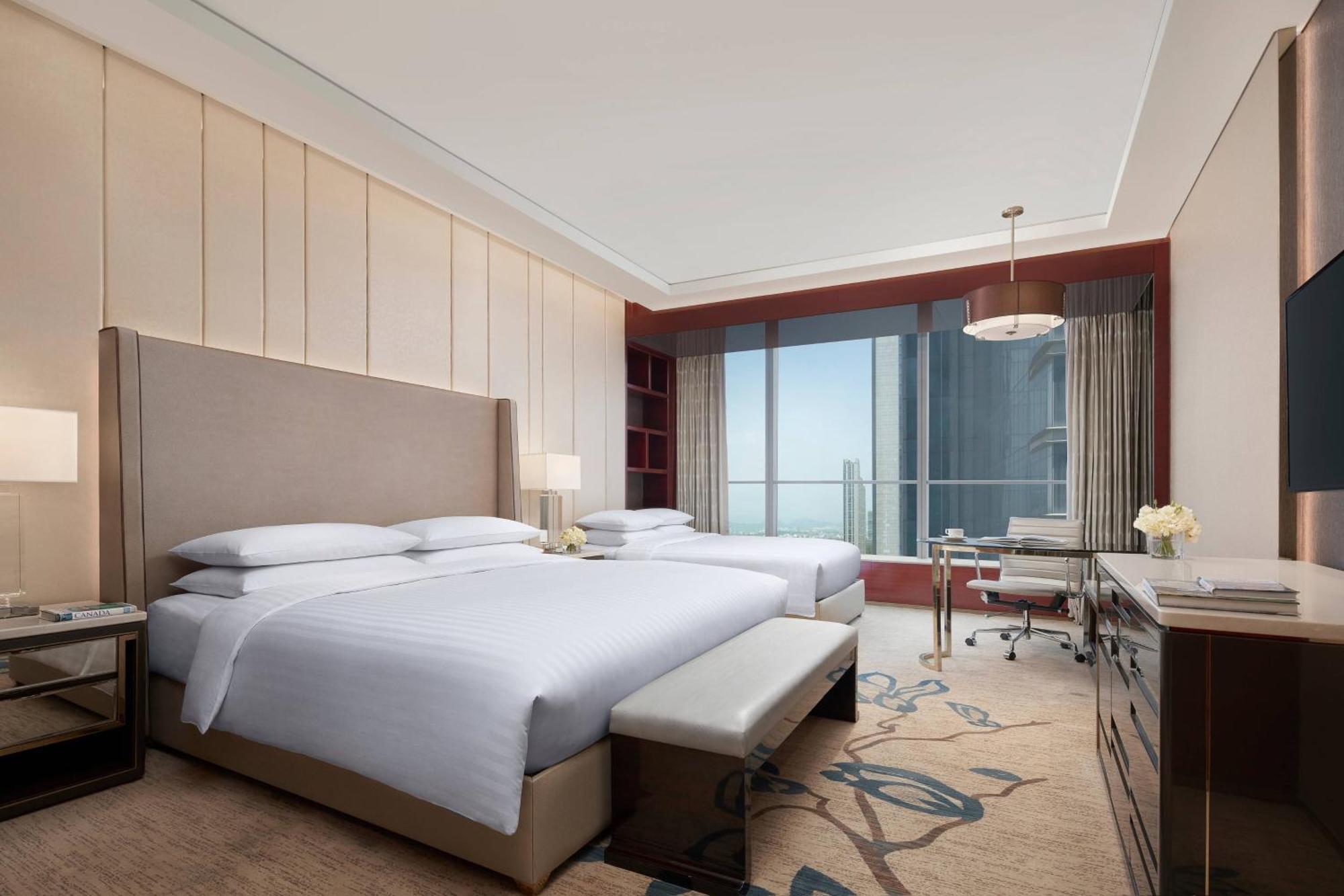 The International Trade City, Yiwu - Marriott Executive Apartments Exteriör bild